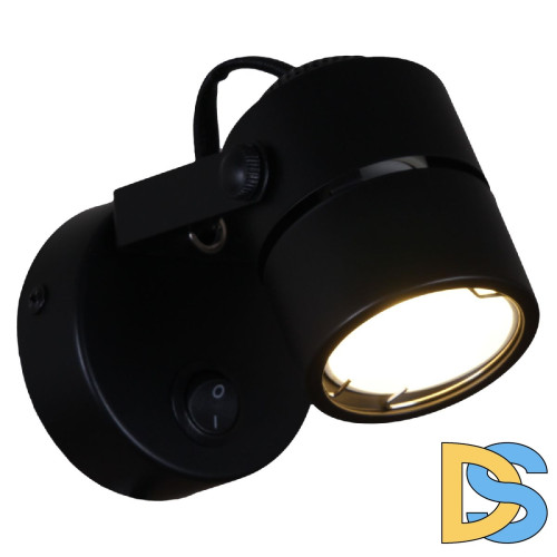 Спот Reluce 16020-9.5-001CT MR16 BK