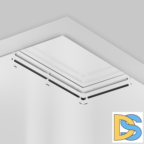 Встраиваемый профиль Maytoni Technical Magnetic track system Exility TRA034MP-212S