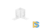 Угловой cоединитель для магнитного накладного шинопровода Crystal Lux Space CLT 0.213 04 WH