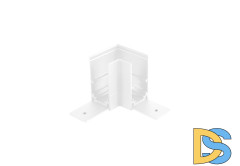 Угловой cоединитель для магнитного накладного шинопровода Crystal Lux Space CLT 0.213 04 WH