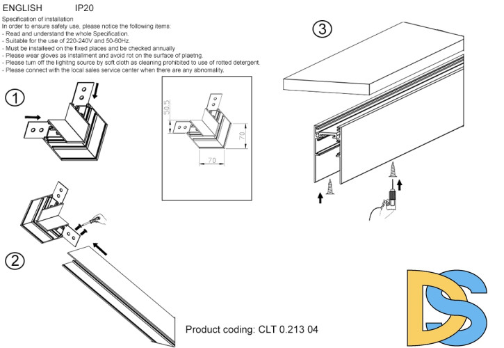 Угловой cоединитель для магнитного накладного шинопровода Crystal Lux Space CLT 0.213 04 WH
