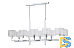 Люстра на штанге Crystal Lux MAESTRO SP-PL10 L1100 CHROME