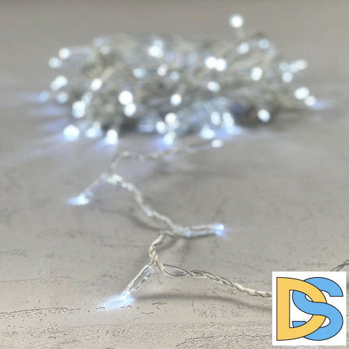 Гирлянда Нить с колпачком Laitcom (LTC) PST100BLWCAP-10-1W