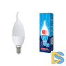 Лампа светодиодная (UL-00003801) Volpe E14 7W 3000K матовая LED-CW37-7W/WW/E14/FR/NR