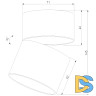 Накладной спот Elektrostandard Rolly 25112/LED 4690389207853 a067486
