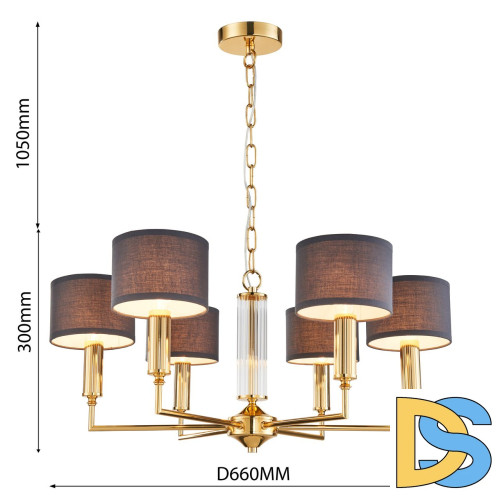 Подвесная люстра Favourite Laciness 2609-6P