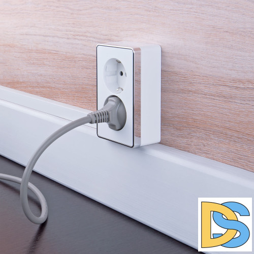 Розетка двойная с заземлением Werkel Gallant белый W5072101 4690389164644