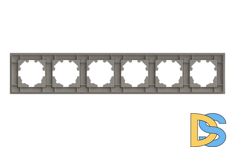 Рамка шестиместная ELBI Zena 500-010200-252