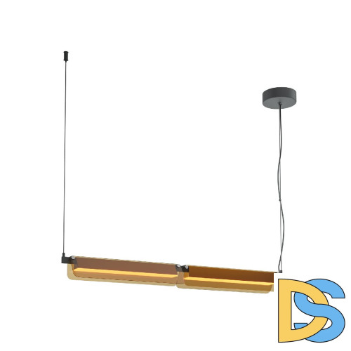 Подвесная люстра Maytoni Flat MOD296PL-L20BC3K