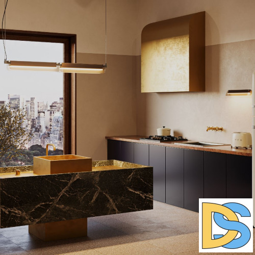 Подвесная люстра Maytoni Flat MOD296PL-L20BC3K