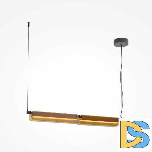 Подвесная люстра Maytoni Flat MOD296PL-L20BC3K