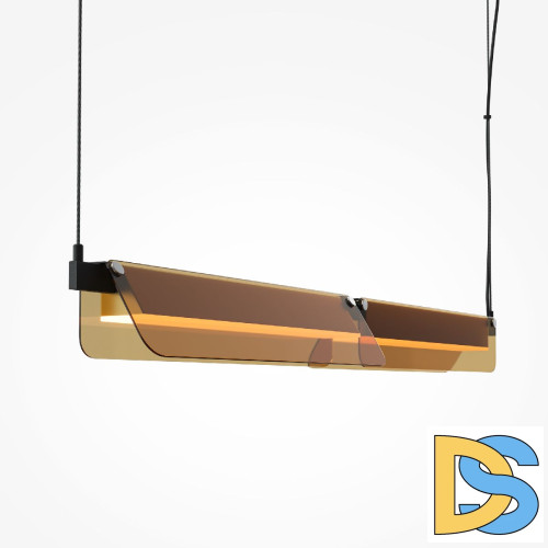 Подвесная люстра Maytoni Flat MOD296PL-L20BC3K