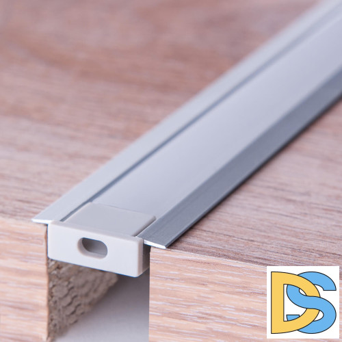 Профиль встраиваемый алюминиевый Elektrostandard LL-2-ALP007 4690389130892