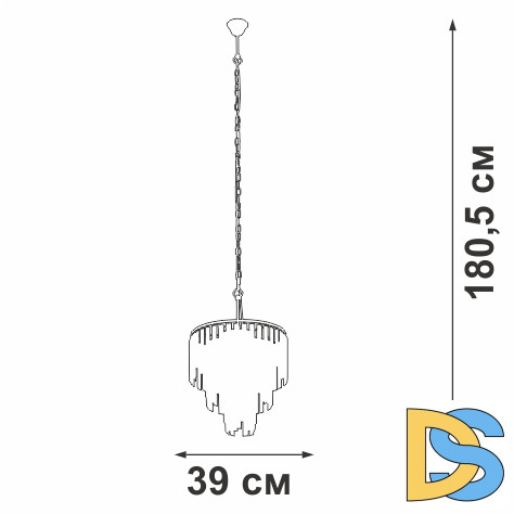 Подвесная люстра Vitaluce V5867-8/10