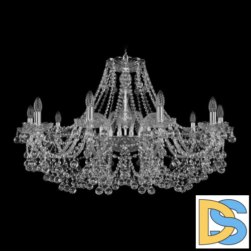 Подвесная люстра Bohemia Ivele Crystal 1409/10/360 Ni