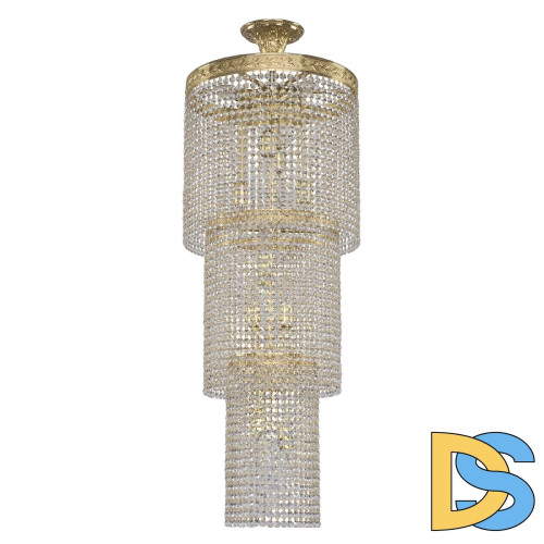 Каскадная люстра Bohemia Ivele Crystal 83301/40IV-100 G