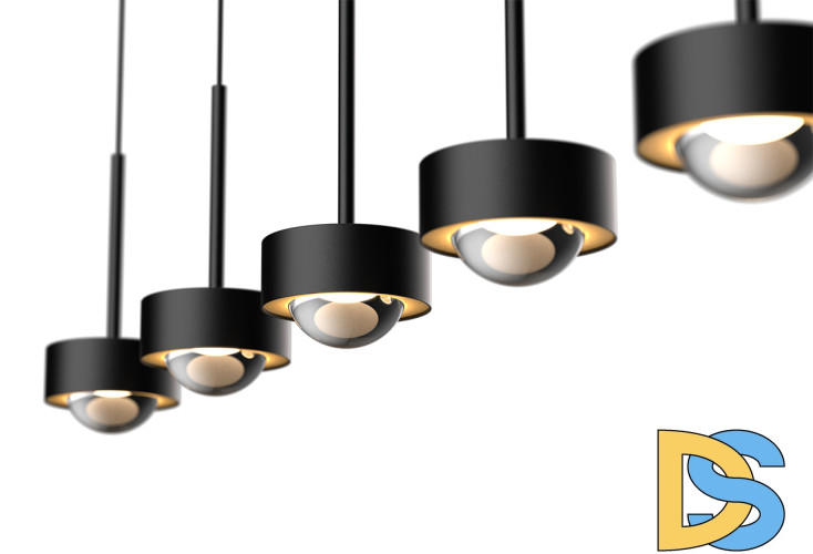 Подвесной светильник Delight Collection MD2826 MD2826-5L black