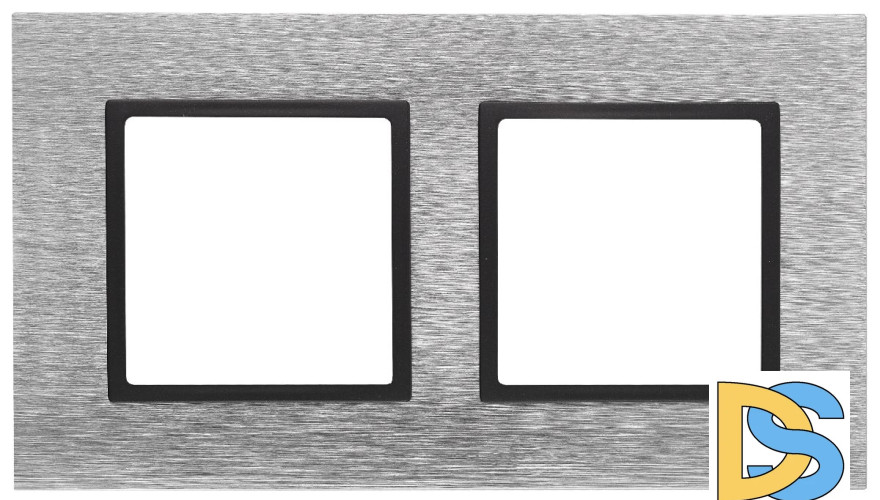 Рамка на 2 поста Эра 14-5202-41 Б0034551