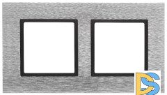 Рамка на 2 поста Эра 14-5202-41 Б0034551