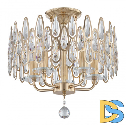 Потолочная люстра Arte Milano Sorrento 372009/5/80/400 GD