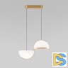 Подвесной светильник Eurosvet Emisfero 50083/2 LED золото a069299