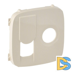 Лицевая панель Legrand Valena Allure розетки TV-RJ45 слоновая кость 754836