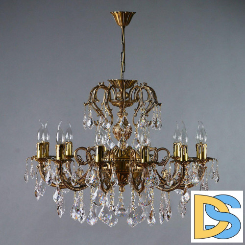 Подвесная люстра Ambiente Alicante 8888/12 AB New Leaf