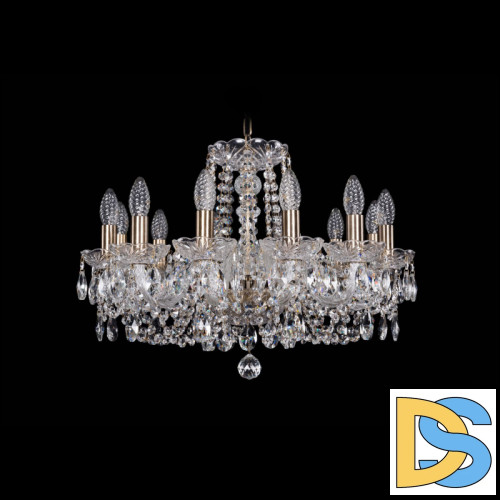 Подвесная люстра Bohemia Ivele Crystal 1402/12/195 Pa