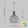 Подвесной светильник Maytoni Roots MOD194PL-01W1