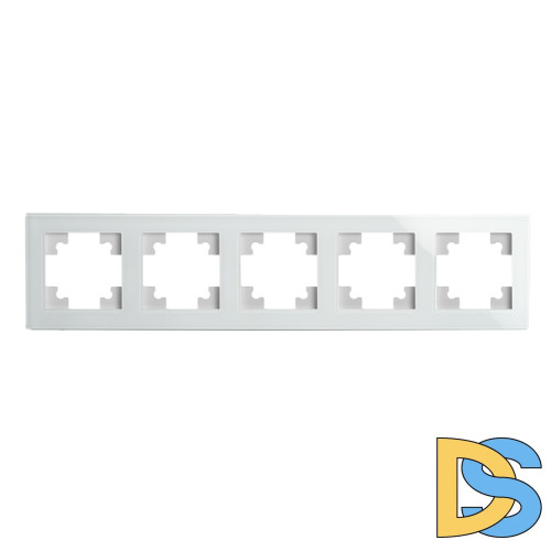 Рамка горизонтальная 5-местная Stekker Катрин 39637