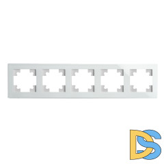 Рамка горизонтальная 5-местная Stekker Катрин 39637