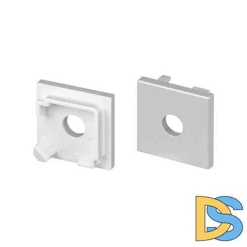 Заглушка Arlight SL-KANT-H16-S10 SQUARE с отверстием 053567