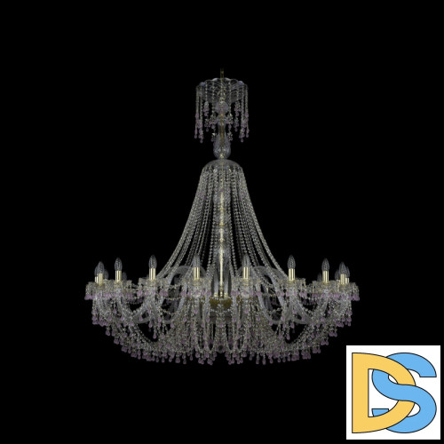 Подвесная люстра Bohemia Ivele Crystal 1410/20/530/XL-157 G V7010