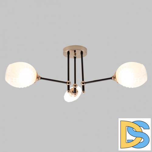 Потолочная люстра IMEX MD.4144-3-S-BK+FGD