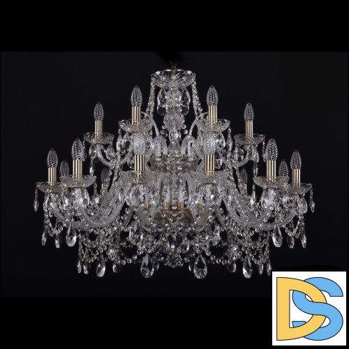 Подвесная люстра Bohemia Ivele Crystal 1411/12+6/300/2d Pa