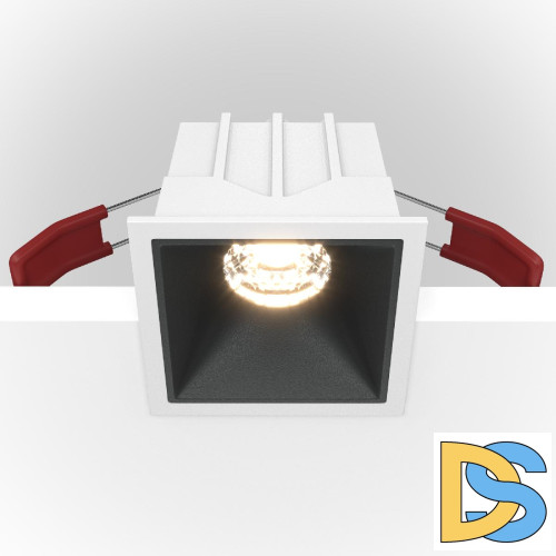 Встраиваемый светильник Maytoni Technical Alfa LED DL043-01-10W3K-D-SQ-WB