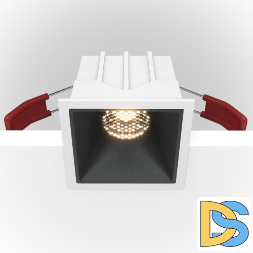 Встраиваемый светильник Maytoni Technical Alfa LED DL043-01-10W3K-D-SQ-WB