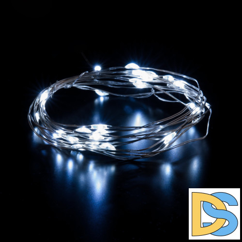 Гирлянда нить Eurosvet 400-006 белый 3м IP20