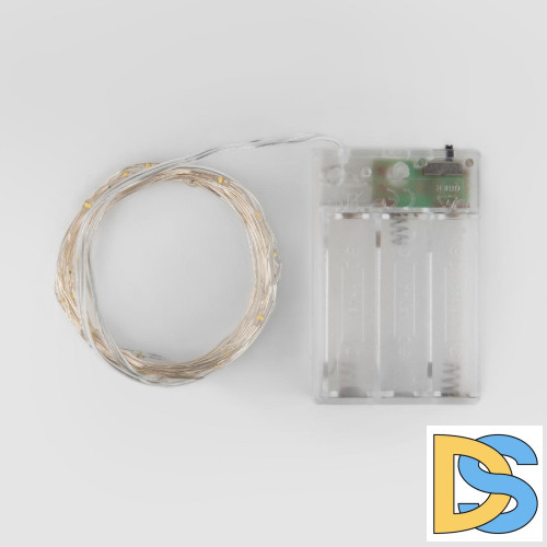 Гирлянда нить Eurosvet 400-006 белый 3м IP20