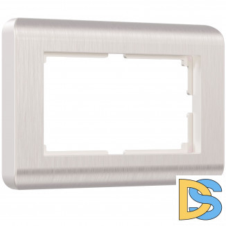 Рамка для двойной розетки (перламутровый) W0082113
