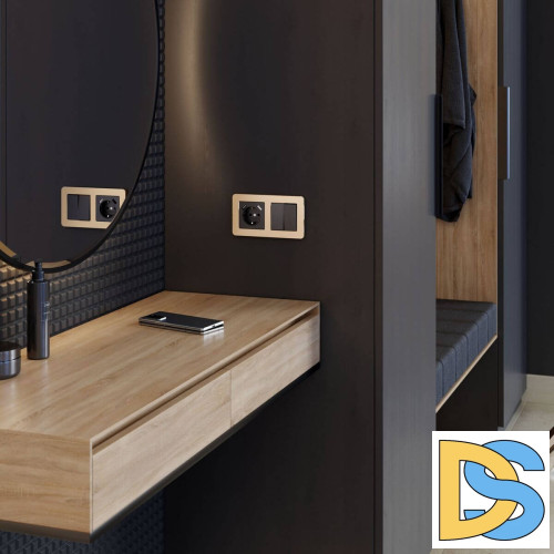 Рамка на 2 поста Werkel Platinum шампань 4690389184468 W0022611