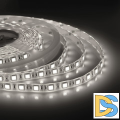 Светодиодная лента Apeyron 24В ПРО 14,4Вт/м smd5050 60д/м IP65 1100Лм/м 5м 4000К 00-319