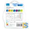 Комплект светодиодной ленты Apeyron 12В 14.4Вт/м smd 5050 60 д/м IP20 5 м RGB (блок, коннектор, контроллер) 10-33