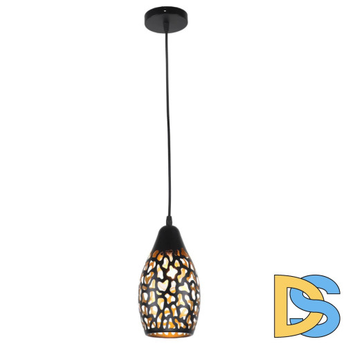 Подвесной светильник IMEX MD.2896-1-P BK+GD