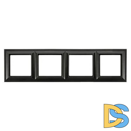 Рамка четырехместная Jung EPD484SWM