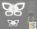 Потолочная светодиодная люстра Ambrella Light Acrylica Original FA4488