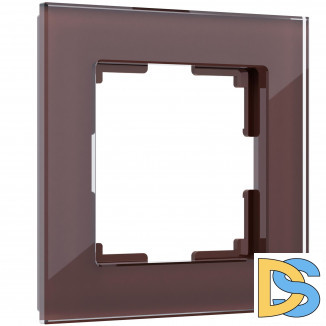Рамка на 1 пост (мокко) W0011118