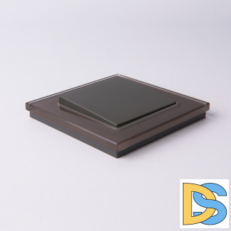 Рамка на 1 пост (мокко) W0011118