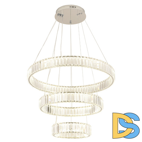 Подвесная люстра Crystal Lux MUSIKA SP150W LED CHROME