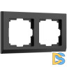 Рамка на 2 поста Werkel Stark (черный) W0021808